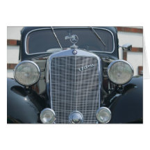 antique mercedes 2 card