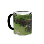 Antique Metal Wheel Tractors Mug