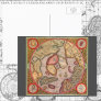 Antique Old World Map, Arctic North Pole, 1595 Post Cards