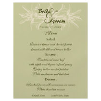 Antique Olive Floral