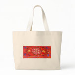 Antique Ottoman Embroidery floral design Canvas Bag