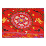 Antique Ottoman Embroidery floral design Greeting Cards