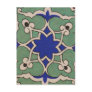 Antique OTTOMAN  Islamic Tile Design Post Card