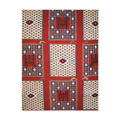 Antique Ottoman Weaving Postcard by oldsaltydog