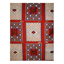 Antique Ottoman Weaving Postcard