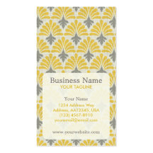 Antique Pattern Appointment Business Card