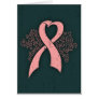 Antique Pink Ribbon Cards