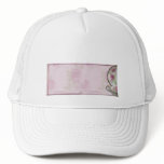Antique Pink Rose Tea Cup on Mauve hats