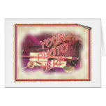 Antique Poster Template Frame Cards