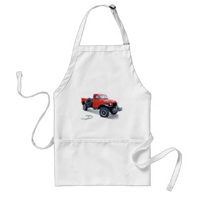 Antique Power Wagon Truck Apron by mozache