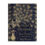 Antique Pride and Prejudice Peacock Edition Cover Postcard
