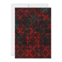 Antique Red Gothic wedding