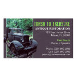 Antique Restoration Business Card