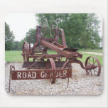 Antique Road Grader Mousepad