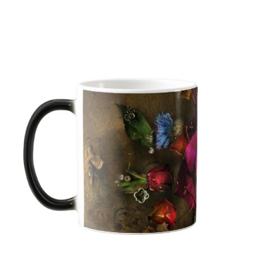 Antique Rose Mugs by sylvestra