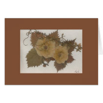 Antique Roses Greeting Card