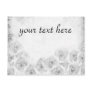 Antique roses postcard for your text