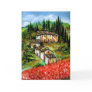 ANTIQUE RUSTIC VILLAGE IN TUSCANY GREETING CARDS