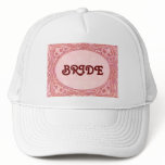 Antique Scroll BRIDE hat