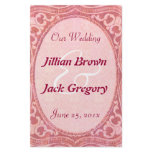 Antique Scroll Wedding Program