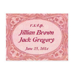 Antique Scroll Wedding RSVP