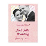 Antique Scroll Wedding "Save the Date" postcards