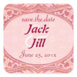 Antique Scroll Wedding "Save the Date"