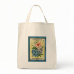 Antique Seed Packet: Canterbury Bells Canvas Bag