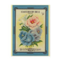 Antique Seed Packet: Canterbury Bells postcards