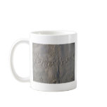 Antique 'Sempre Felici' Italian Wedding Sheet Mugs