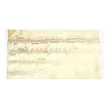 Antique Sheet Music photo cards