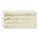 Antique Sheet Music photo cards
