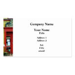 Antique Shop With Two Chairs Business Card Template