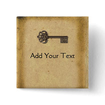 Antique Skeleton Key Buttons