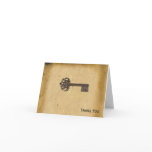 Antique Skeleton Key Greeting Cards
