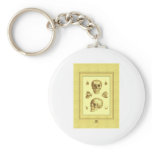Antique Skulls keychains