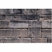 Antique stone wall, Phaistos, Crete, Greece Photo Cut Out