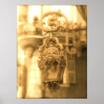 Antique Street Lamp Posters
