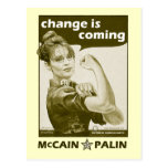Antique-Style Sarah Palin Postcards