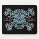 Antique Sugar Skull & Crossbones 2c mousepads