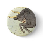 Antique Taurus, Bull, Signs of the Zodiac Pin