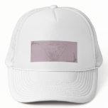 Antique Tea Time on Mauve Hat