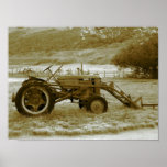 Antique Tractor Poster posters
