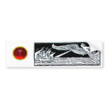 ANTIQUE TRAVEL, RUBY BUMPER STICKERS
