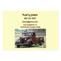 ANTIQUE TRUCK BUSINESS CARD