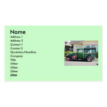 Antique Truck Business Cards