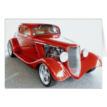 Antique Vintage Collector RED car