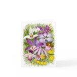 Antique/Vintage Orchids Floral Notecard