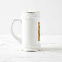 Antique William Faden 1786 Western Hemisphere Map Coffee Mugs