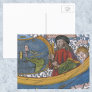 Antique World Map; Amerigo Vespucci Post Card